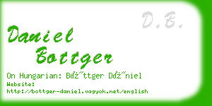 daniel bottger business card